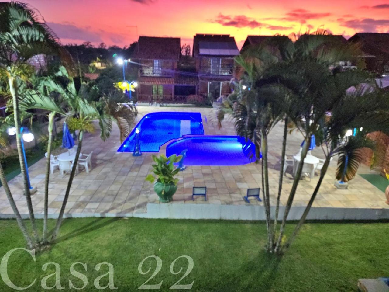 גרבאטה Chale Aconchegante Com Vista Para Piscina מראה חיצוני תמונה
